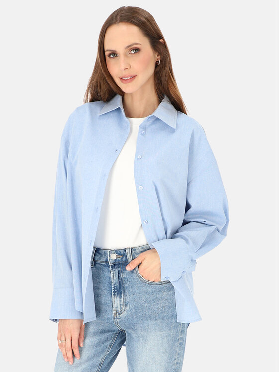 L’AF L’AF Koszula Keri Niebieski Regular Fit