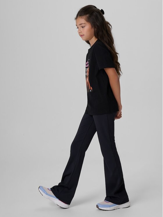 4F 4F T-Shirt 4FJKAW26TTSHF4429-20S Czarny Regular Fit