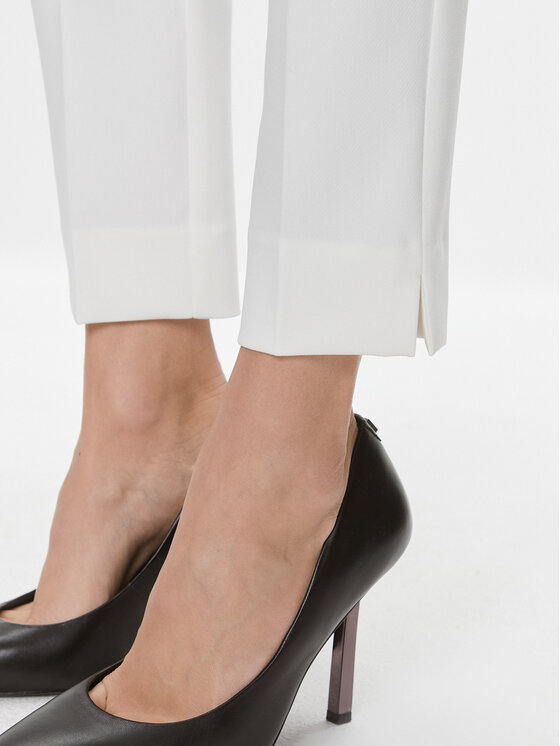 Marciano Guess Marciano Guess Текстилни панталони 3BGB28 7046A Бял Regular Fit