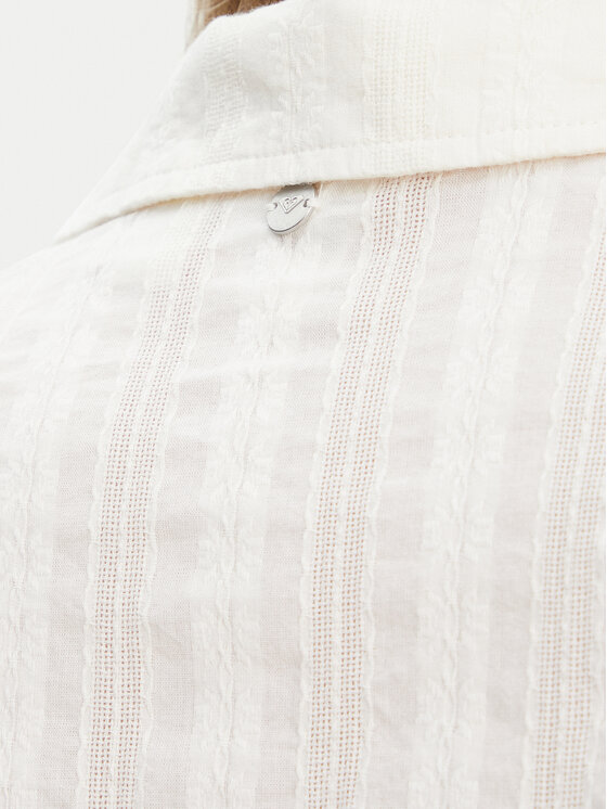 Roxy Roxy Košulja ERJX603447 Écru Relaxed Fit