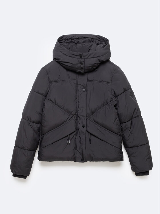 BIG STAR BIG STAR Kurtka zimowa KELVIANA Czarny Basic Fit