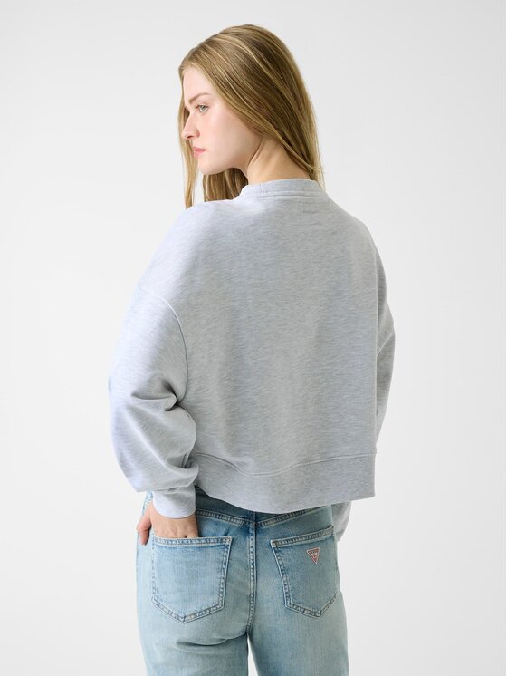 Guess Jeans Guess Jeans Світшот W6RQ03 K68I4 Сірий Relaxed Fit