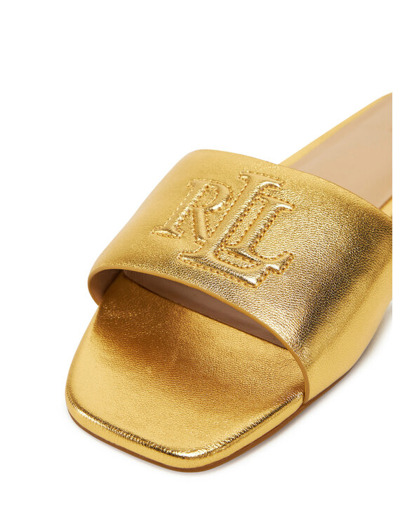LAUREN RALPH LAUREN LAUREN RALPH LAUREN Şlapi 802970531002 Auriu