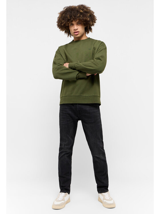 Mustang Mustang Felpa Clio Verde Regular Fit