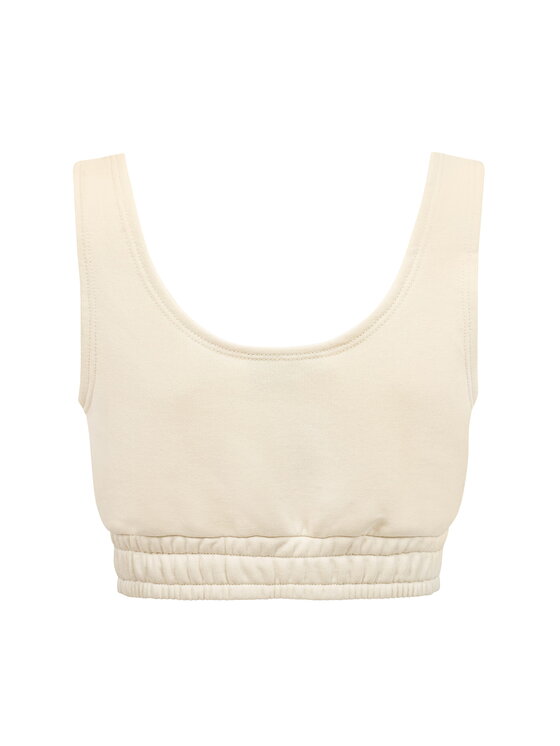 MissDenim MissDenim Top Flippy Top Beżowy Basic Fit