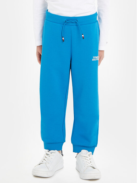 Tommy Hilfiger Pantaloni trening Logo KB0KB08650 Albastru Regular Fit