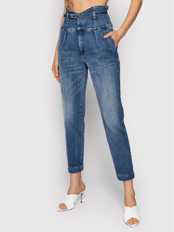 Pinko Jeans Ariel 1J10QS Y78M Blu Standard Fit • Modivo.it