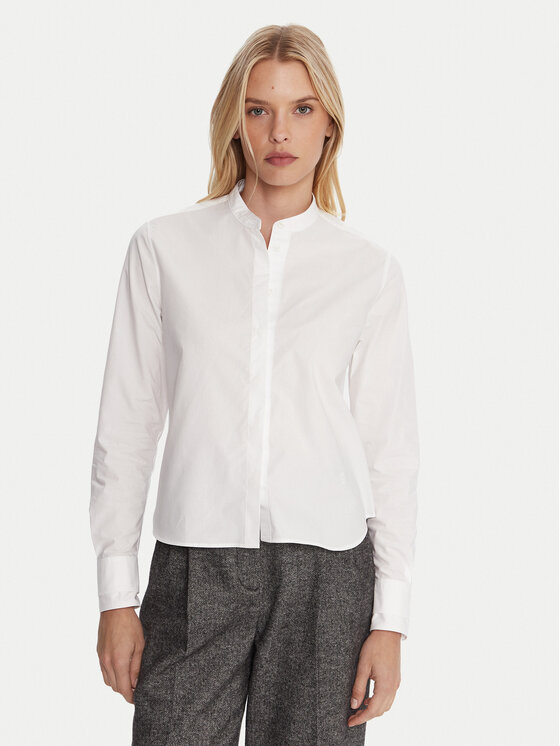 BOSS BOSS Риза Bertyna 50543684 Бял Regular Fit