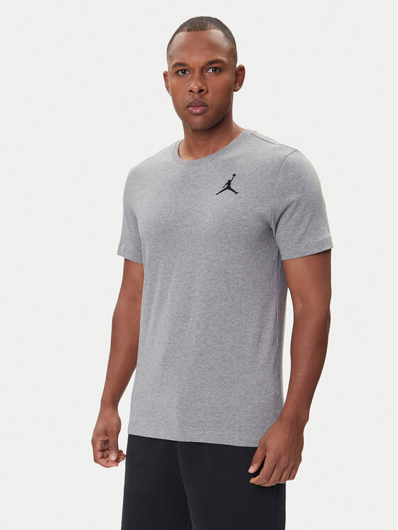Nike Nike Футболка DC7485 091 Сірий Regular Fit