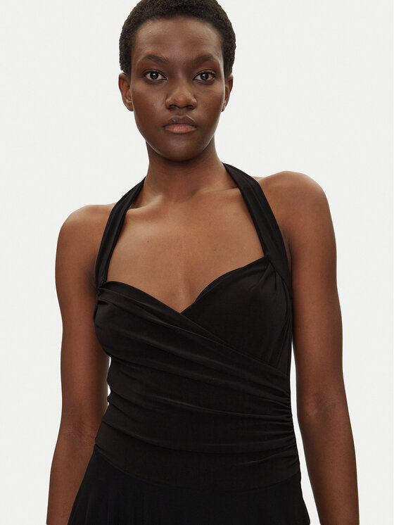 NORMA KAMALI NORMA KAMALI Вечірня сукня KK4243PMG50001 Чорний Slim Fit