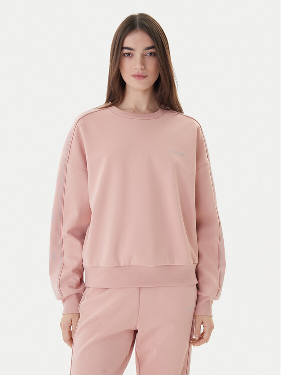 Guess Guess Mikina V6RQ96 KCX22 Ružová Regular Fit