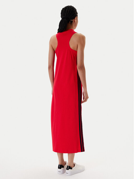 adidas adidas Kleid für den Alltag Essentials 3-Stripes JE1206 Rot Regular Fit