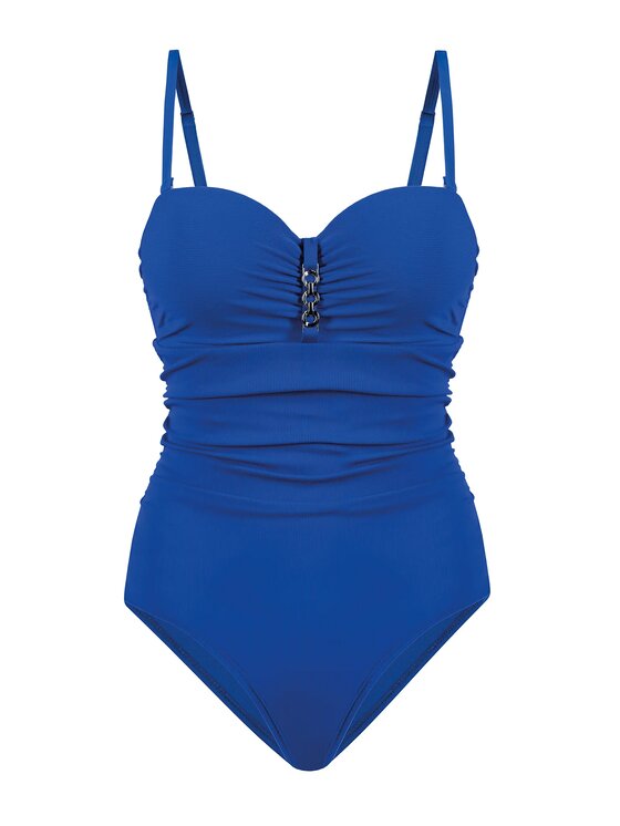 Miss Lou Miss Lou Costume da bagno ML033 Blu