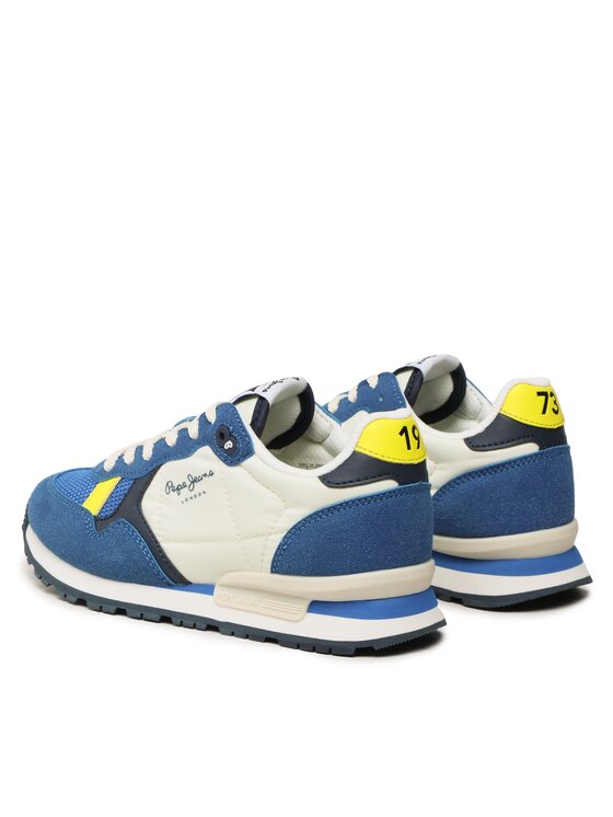 Pepe Jeans Pepe Jeans Sneakers Brit Boy Heritage PBS30551 Albastru