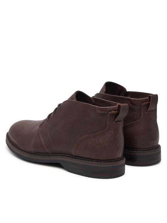 Clarks Clarks Зимни обувки Aldwin 2 Chukka 26327143 Кафяв