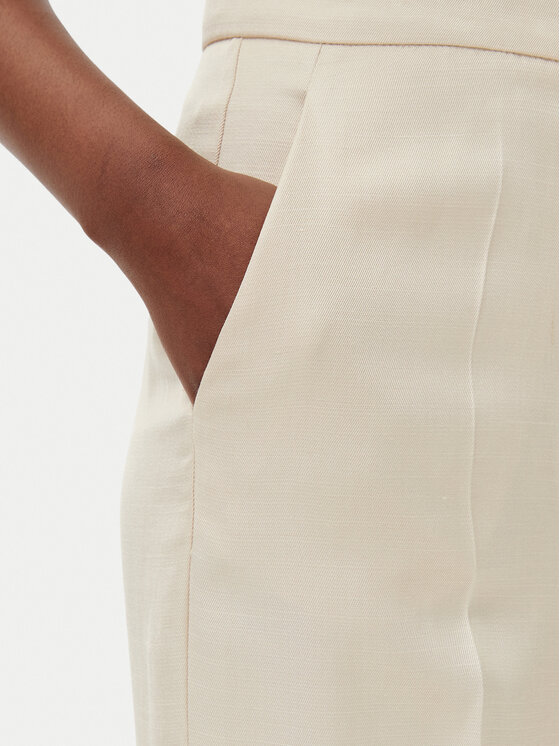 Marella Marella Kiloti Elettra2 2515131241200 Écru Regular Fit