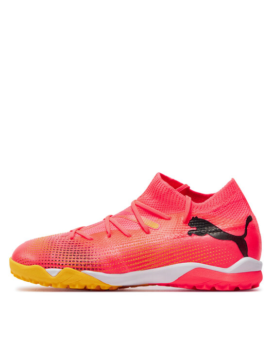 Puma Puma Buty do piłki nożnej Future 7 Match Tt + Mid Jr 107731-03 Różowy