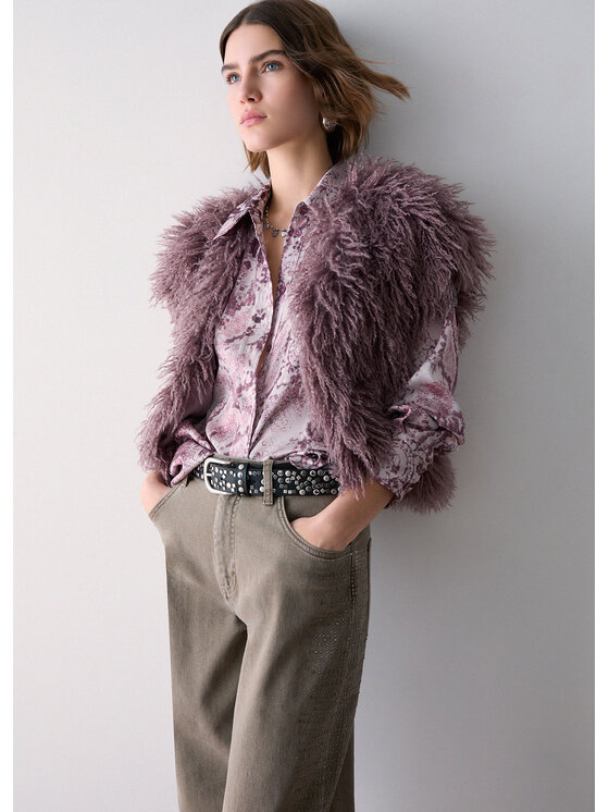 Liu Jo Liu Jo Camicia WF6198TS531L9158 Rosa Regular Fit