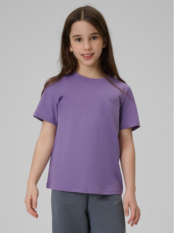 4F 4F T-Shirt BASIC+ Kolorowy Regular Fit