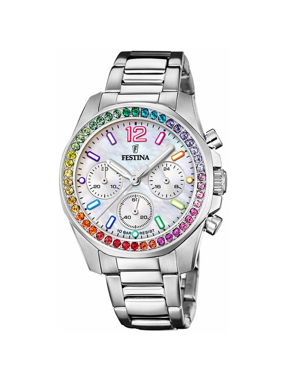 Festina Festina Ρολόι F20606-2 Ασημί