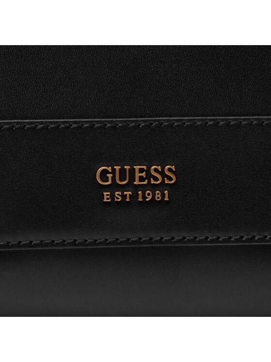 Guess Guess Rankinė Katey Flap Shoulder Bag HWVB78 70190 Juoda