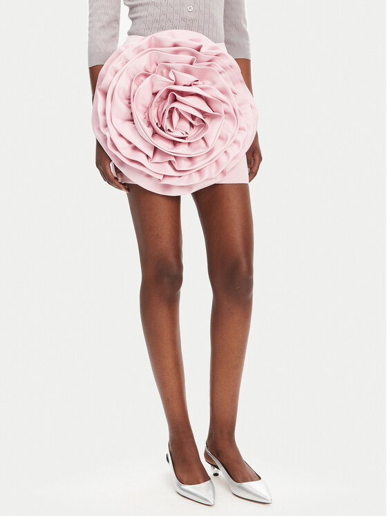 ROTATE ROTATE Mini sukně 1137841011 Růžová Slim Fit