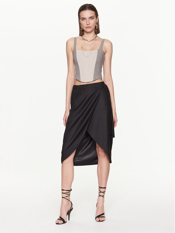 Patrizia Pepe Patrizia Pepe Marškinėliai 8C0589/A215-F1PZ Smėlio Slim Fit