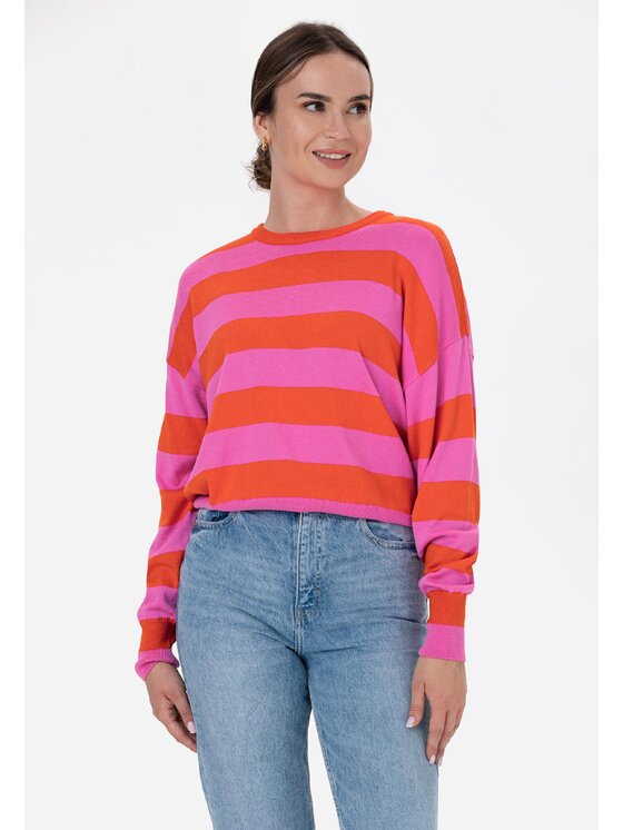 LAURELLA LAURELLA Svetr Laurella 6TU013926 Barevná Regular Fit