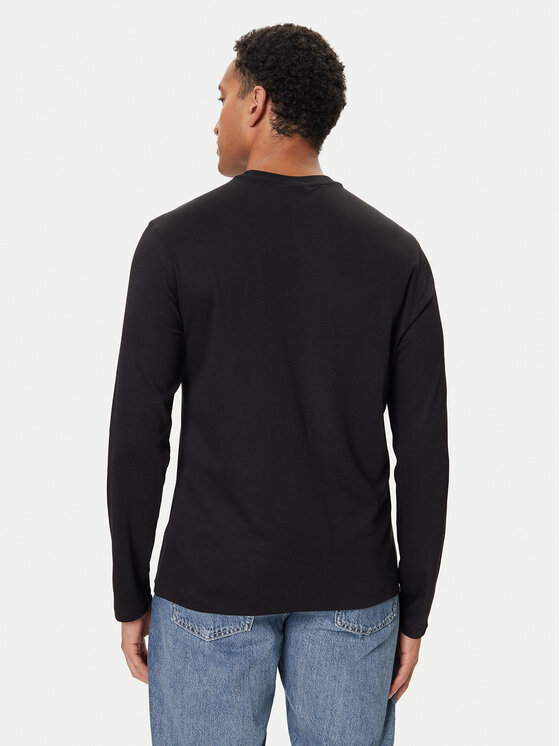 Calvin Klein Calvin Klein Longsleeve LV04LD227G Schwarz Regular Fit