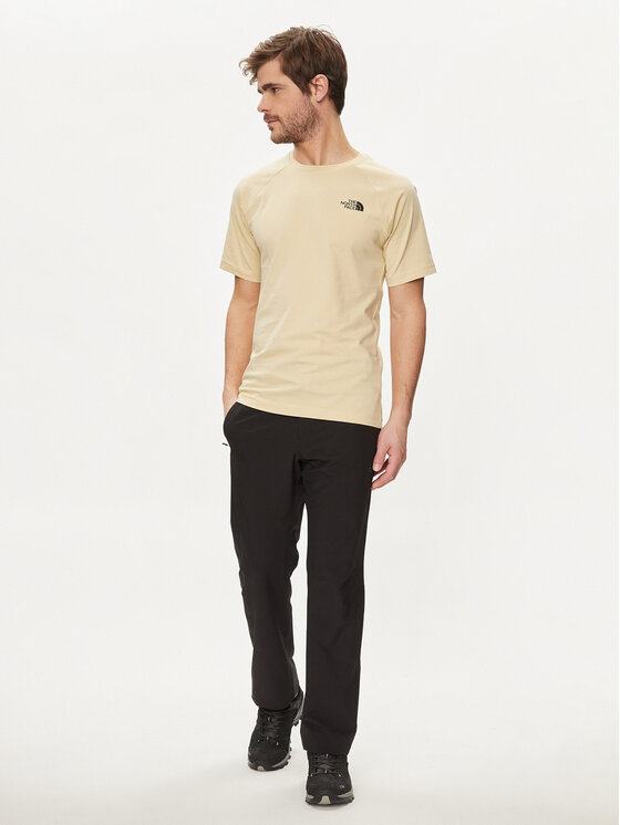 The North Face The North Face Marškinėliai NF0A87NU Smėlio Regular Fit