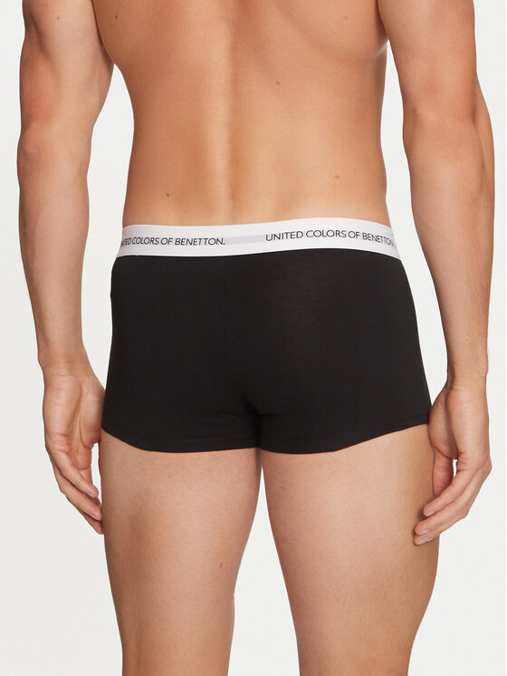 United Colors Of Benetton United Colors Of Benetton Set od 3 para bokserica 3OP82X00Y Crna