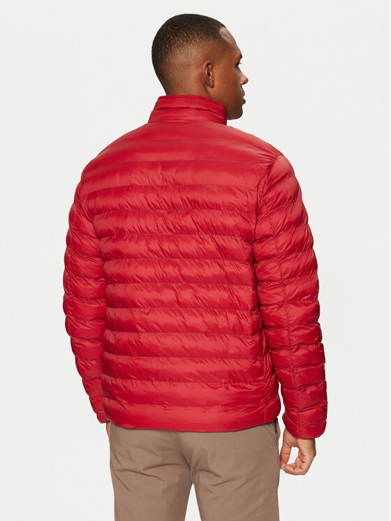 Tommy Hilfiger Tommy Hilfiger Bunda pro přechodné období MW0MW37634 Červená Regular Fit