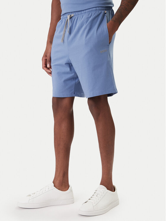 BOSS Pantaloni scurți sport Mix&Match 50515314 Albastru celest Regular Fit