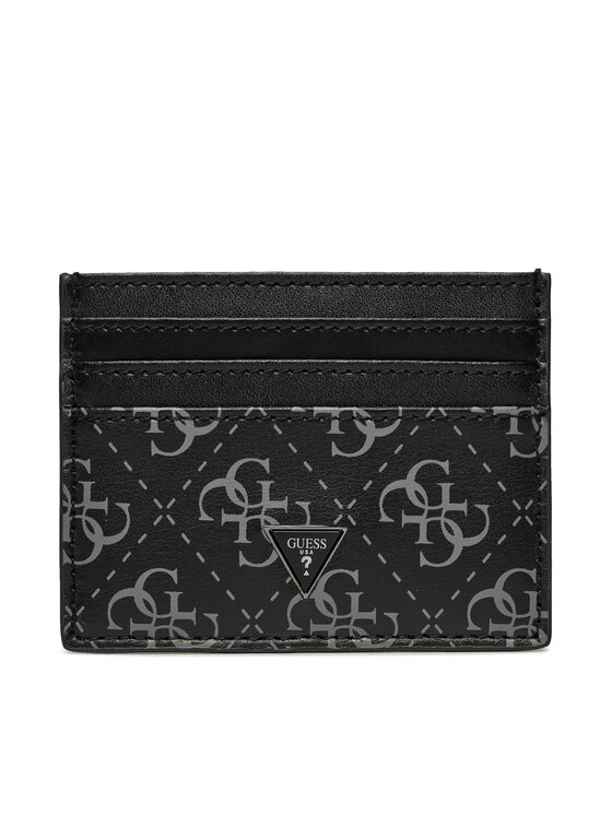 Guess Etui pentru carduri SMVELE LEA25 Gri