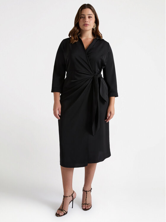 Fiorella Rubino Fiorella Rubino Abito da sera 7041T001686N033 Nero Slim Fit
