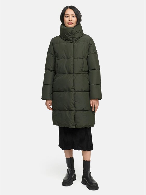 Navahoo Navahoo Kurtka zimowa Wolkenkuss Zielony Regular Fit