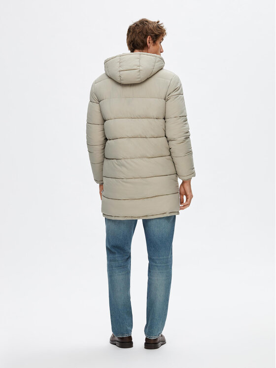 Selected Homme Selected Homme Зимно яке Cooper 16089959 Бежов Regular Fit