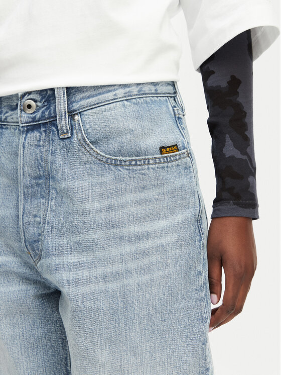 G-Star Raw G-Star Raw Pantaloncini di jeans Clean Edge D28383-E352 Azzurro chiaro Wide Fit
