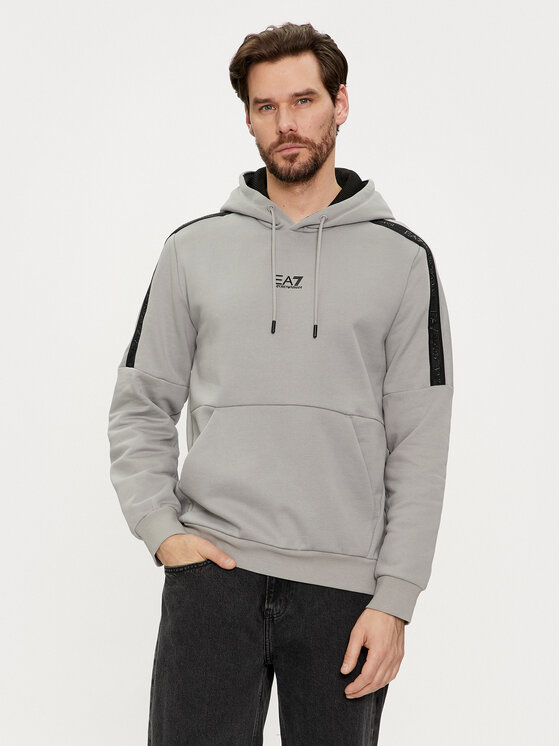 EA7 Emporio Armani Sweatshirt 3DPM59 PJ07Z 1923 Gris Regular Fit Modivo