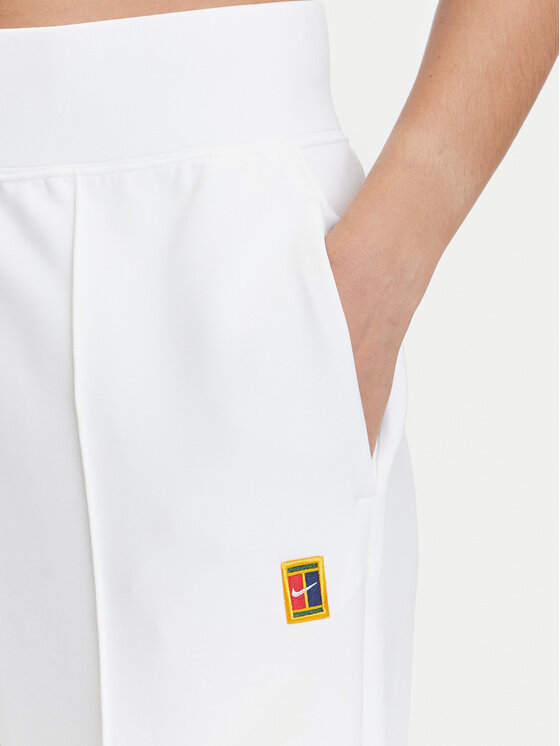 Nike Nike Παντελόνι φόρμας Court DA4722 Λευκό Slim Fit