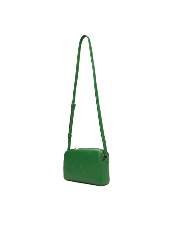 Calvin Klein Jeans Calvin Klein Jeans Torebka Sculpted Ew Camera Bag LV04K3036G Zielony
