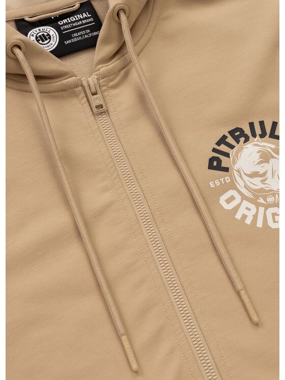 PITBULL PITBULL Bluza AUTOMATIC Beżowy Regular Fit