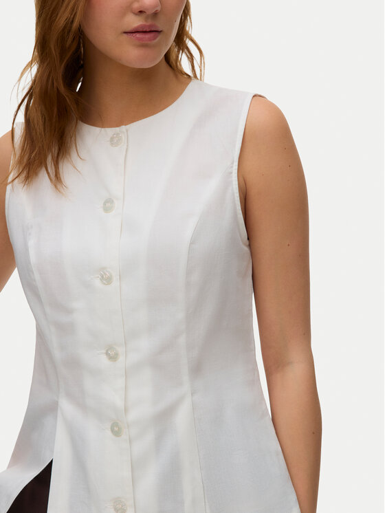 Vero Moda Vero Moda Veste Selma 10345675 Balts Regular Fit