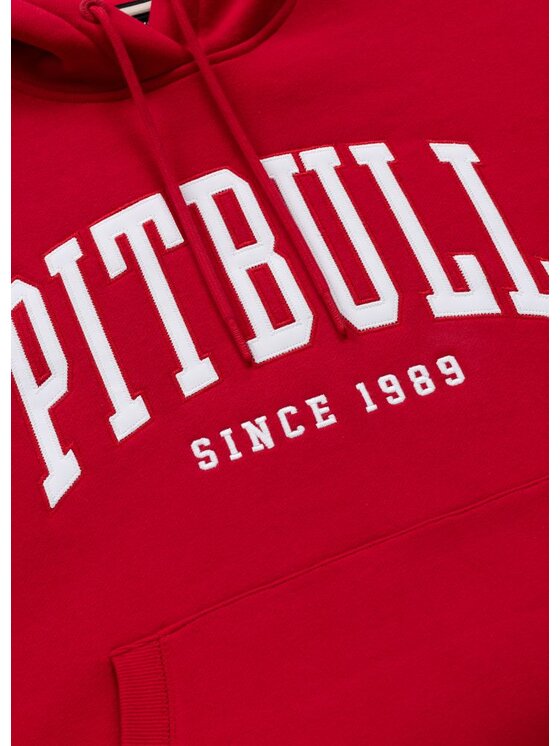 PITBULL PITBULL Bluza NORTON Czerwony Regular Fit