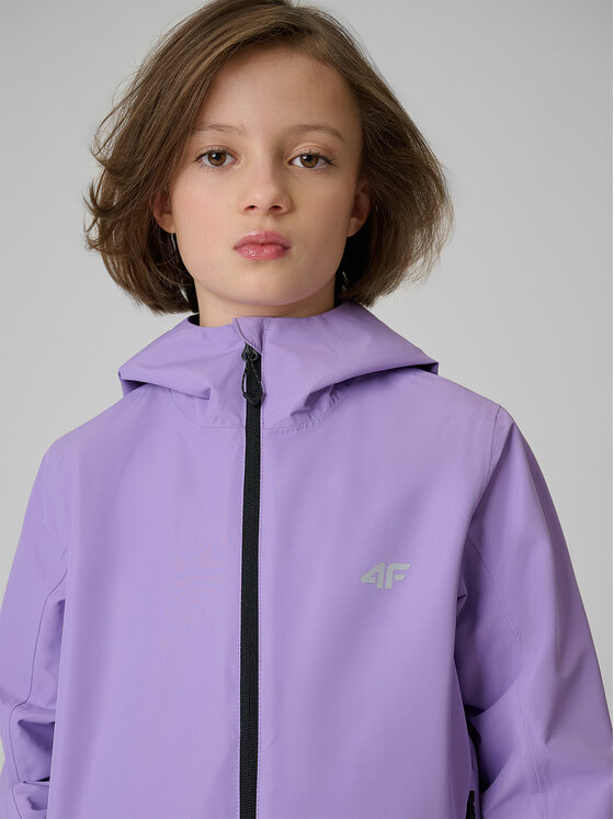 4F 4F Kurtka przejściowa OUTERWEAR Fioletowy Regular Fit