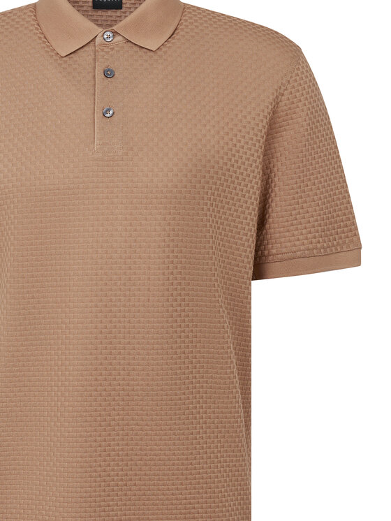 Bugatti Bugatti Polo 8150-75104C Μπεζ Regular Fit