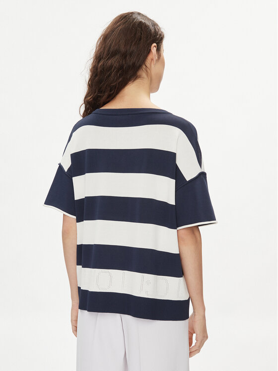 Liu Jo Liu Jo Блуза TA4115 MS36L Бял Loose Fit