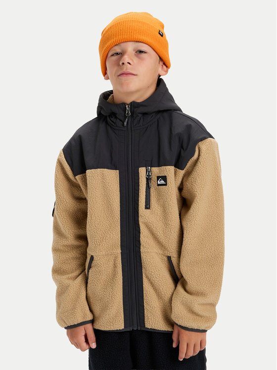 Quiksilver Quiksilver Prechodná bunda Back To S School EQBPF03014 Béžová Regular Fit