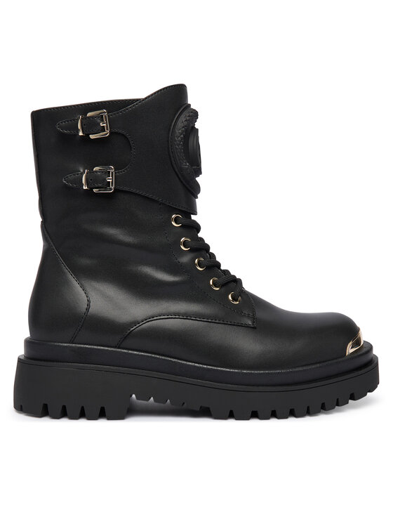 Just Cavalli Just Cavalli Schnürstiefeletten 79RA3S92 ZSD48 Schwarz