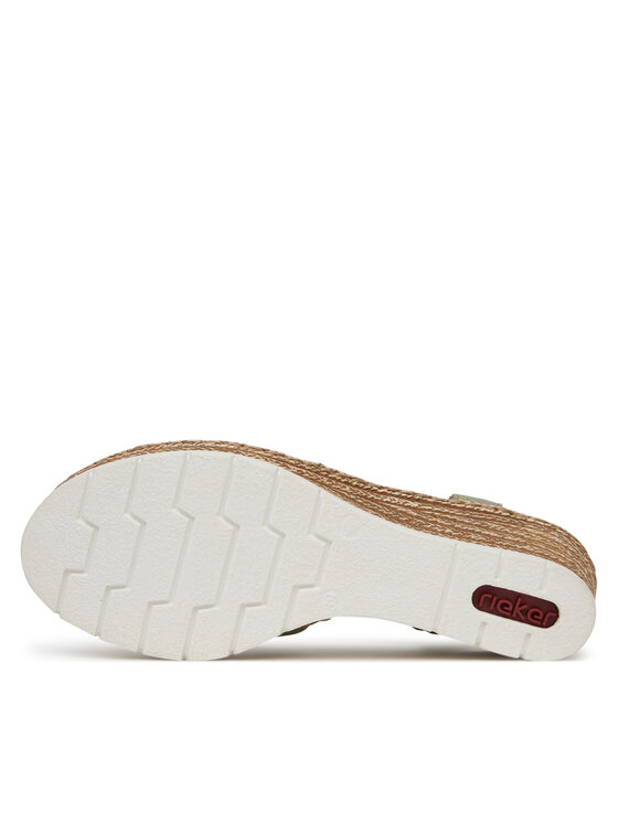 Rieker Rieker Sandali 619B2-52 Zelena